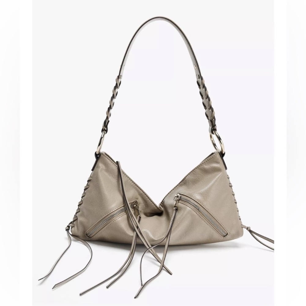 ZARA BRAIDED SHOULDER BAG